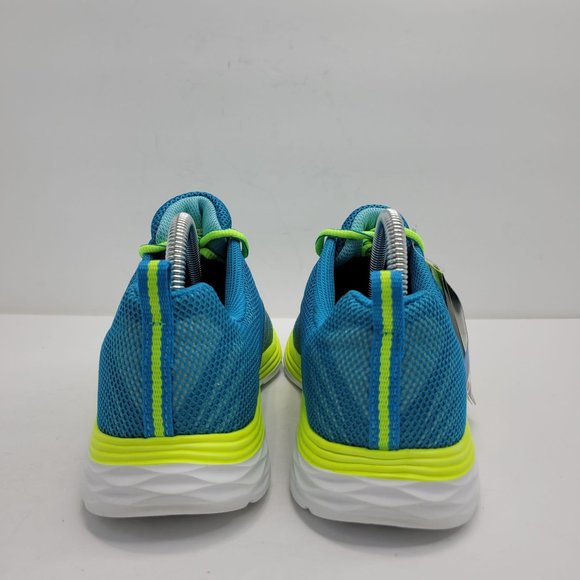 Champion Memory Foam Women's Athletic Shoes Blue Lime Green US Size 9.5 NWT - Picture 4 of 9